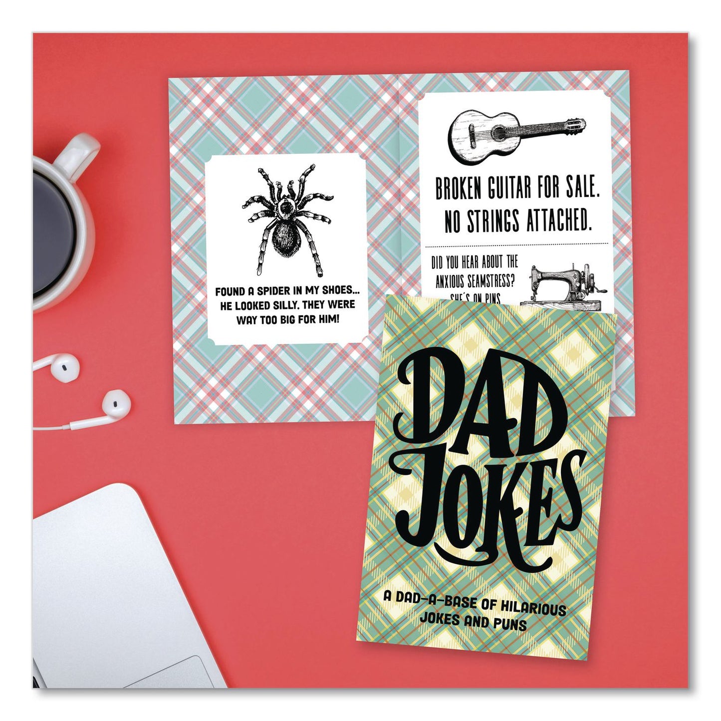 Willow Creek Press Dad Jokes Softcover Book, Paperback, 112 Pages (WPR49816)