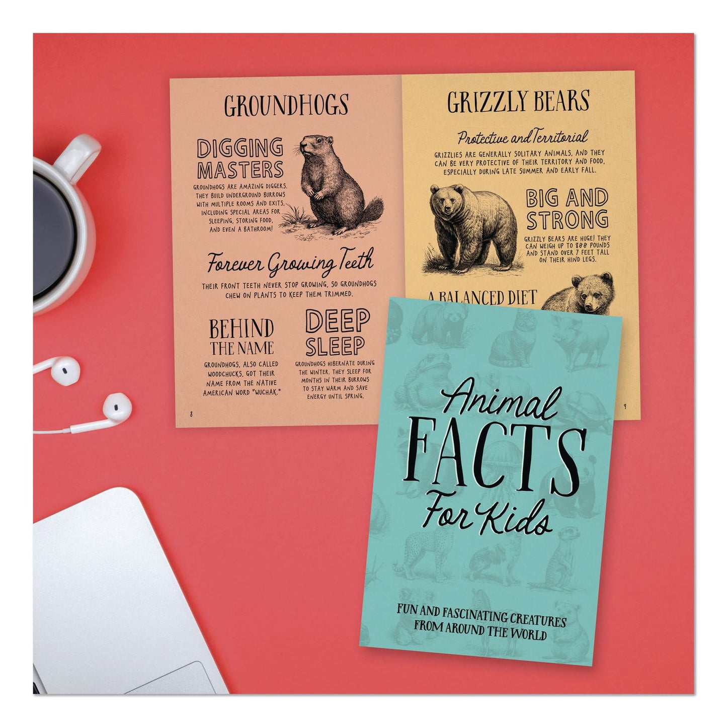 Willow Creek Press Animal Facts for Kids Softcover Book, Paperback, 112 Pages (WPR49908)