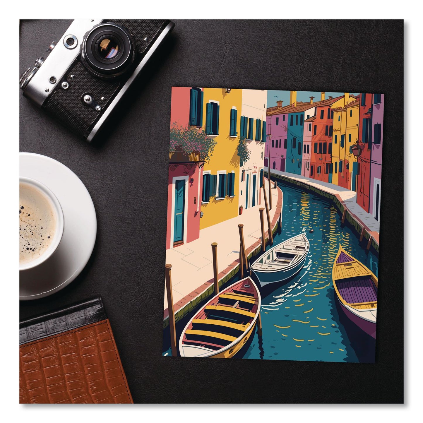 Willow Creek Press Colorful Canal Monthly Planner, 9.5 x 7.5, Multicolor Cover, 12-Month (Jan to Dec): 2026 (WPR58527)