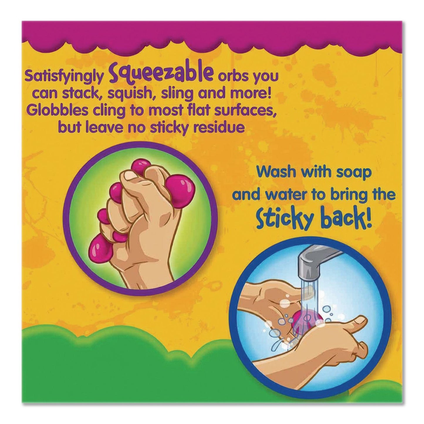 Crayola® Globbles Squish Toys, Ages 4 and Up, Assorted Colors, 16/Pack (CYO747292)