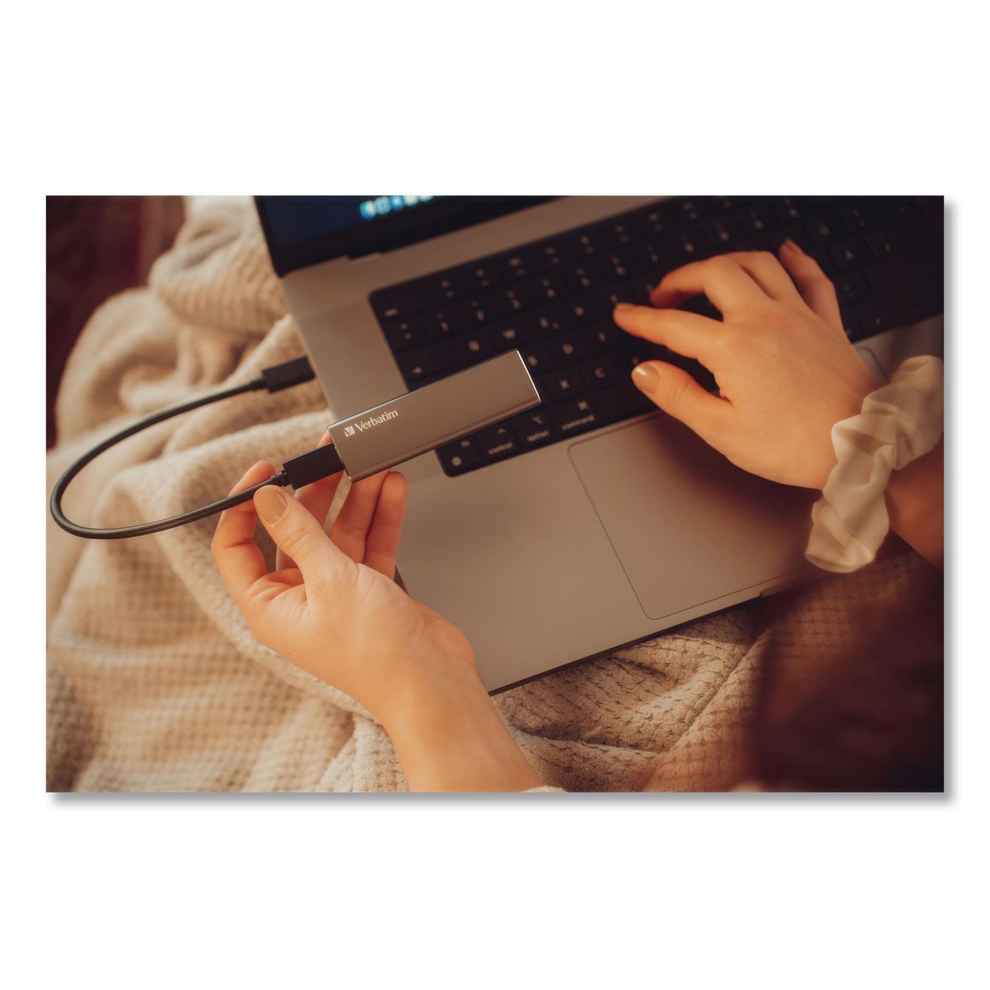 Verbatim® Vx500 External Solid State Drive, 1 TB, USB 3.2 Gen 2, Space Gray (VER47444)