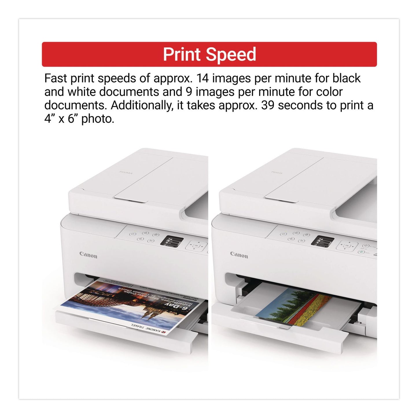 Canon® PIXMA TR7120 Inkjet Printer, Copy/Print/Scan (CNM7178C002)