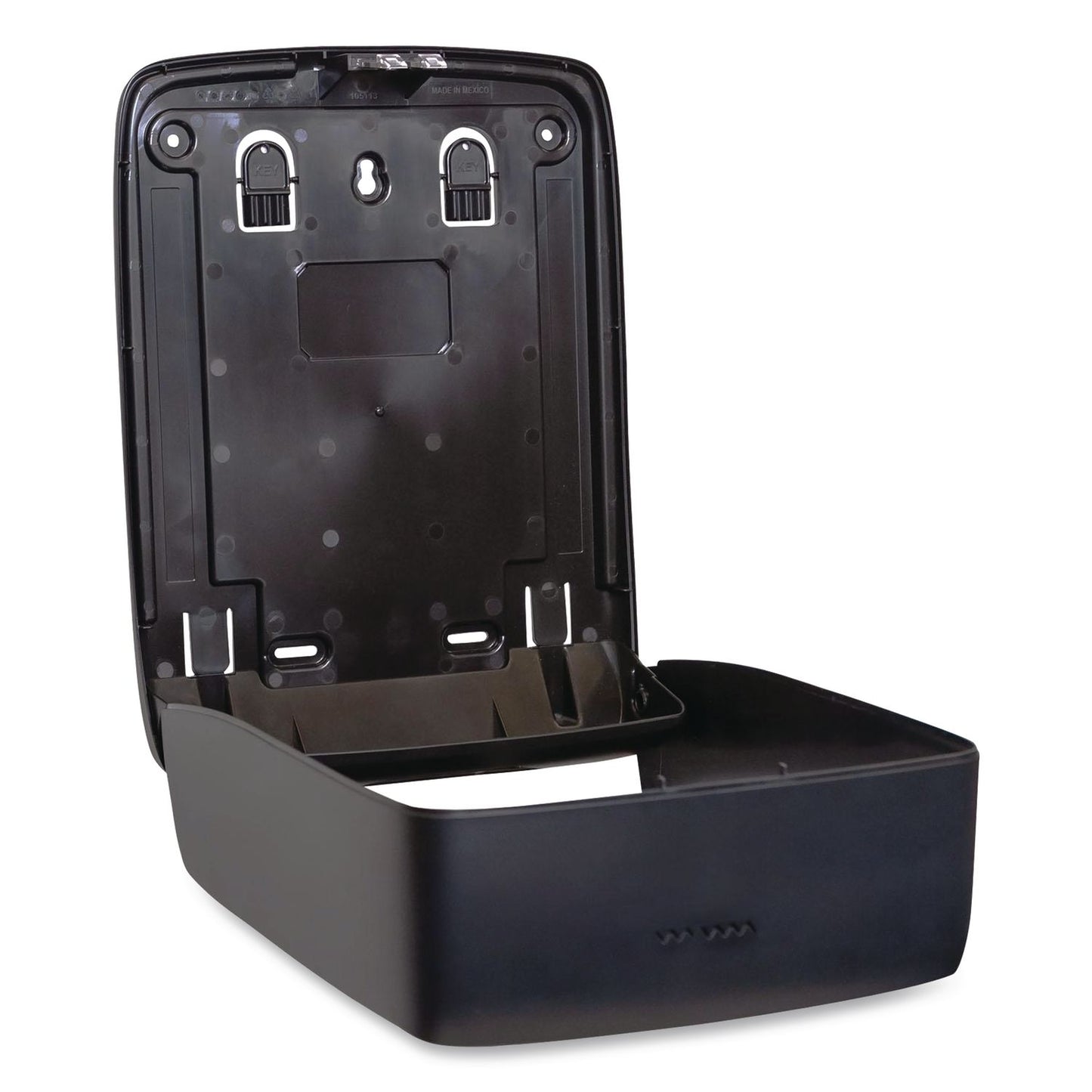 GEN Folded Towel Dispenser, 11.96 x 5.21 x 16.08, Black (GEN1608B)