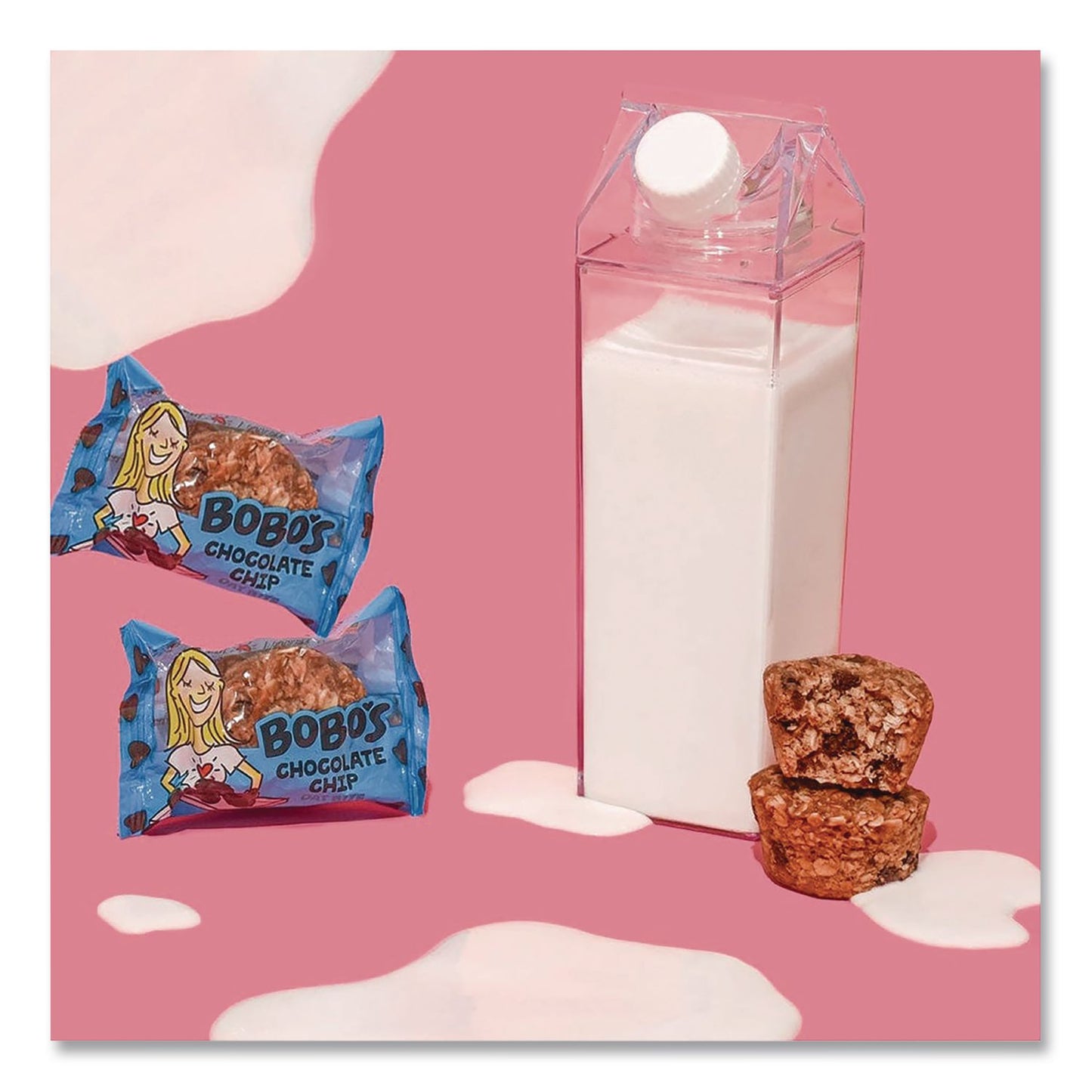 Bobo's Oatmeal Bites, Chocolate Chip, 1.3 oz Individually Wrapped, 25/Box (BBO00214)
