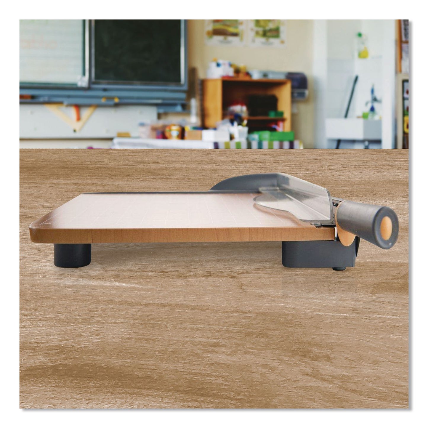 Westcott® TrimAir Guillotine Paper Cutter, 30 Sheets, 12" Cut Length, 14.13 x 20.25 (ACM15106)