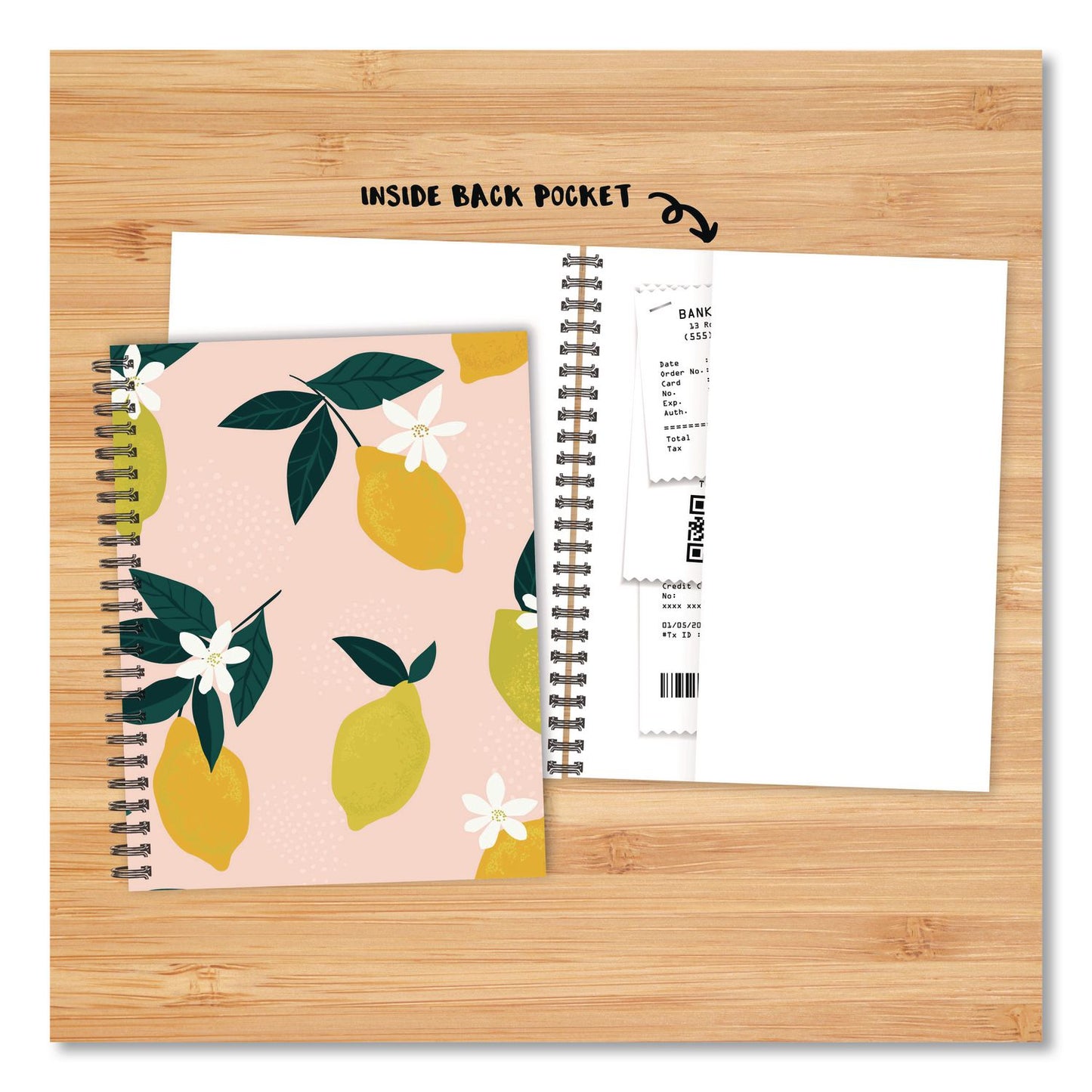 Willow Creek Press Citrus Weekly/Monthly Planner, 8.5 x 6.5, Pink/Yellow Cover, 12-Month (Jan to Dec): 2026 (WPR58503)