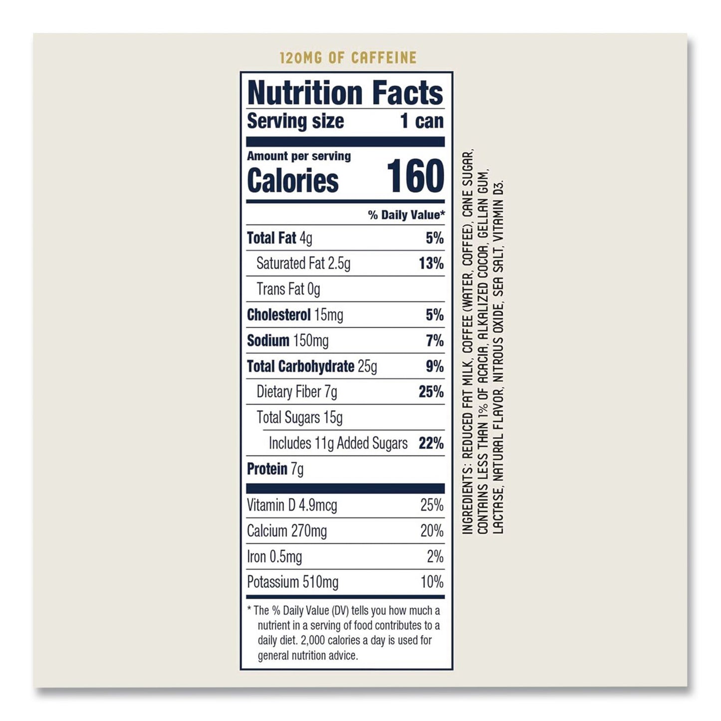 La Colombe® Draft Latte Cold Brew, Mocha Latte, 11 oz Can, 12/Carton (LALLCT00500)