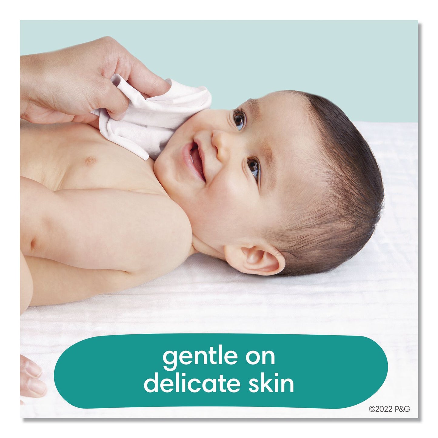 Pampers® Baby-Clean Wipes, 6.7 x 7, Baby Fresh, White, 72 Wipes/Pack, 6 Packs/Carton (PGC73278)