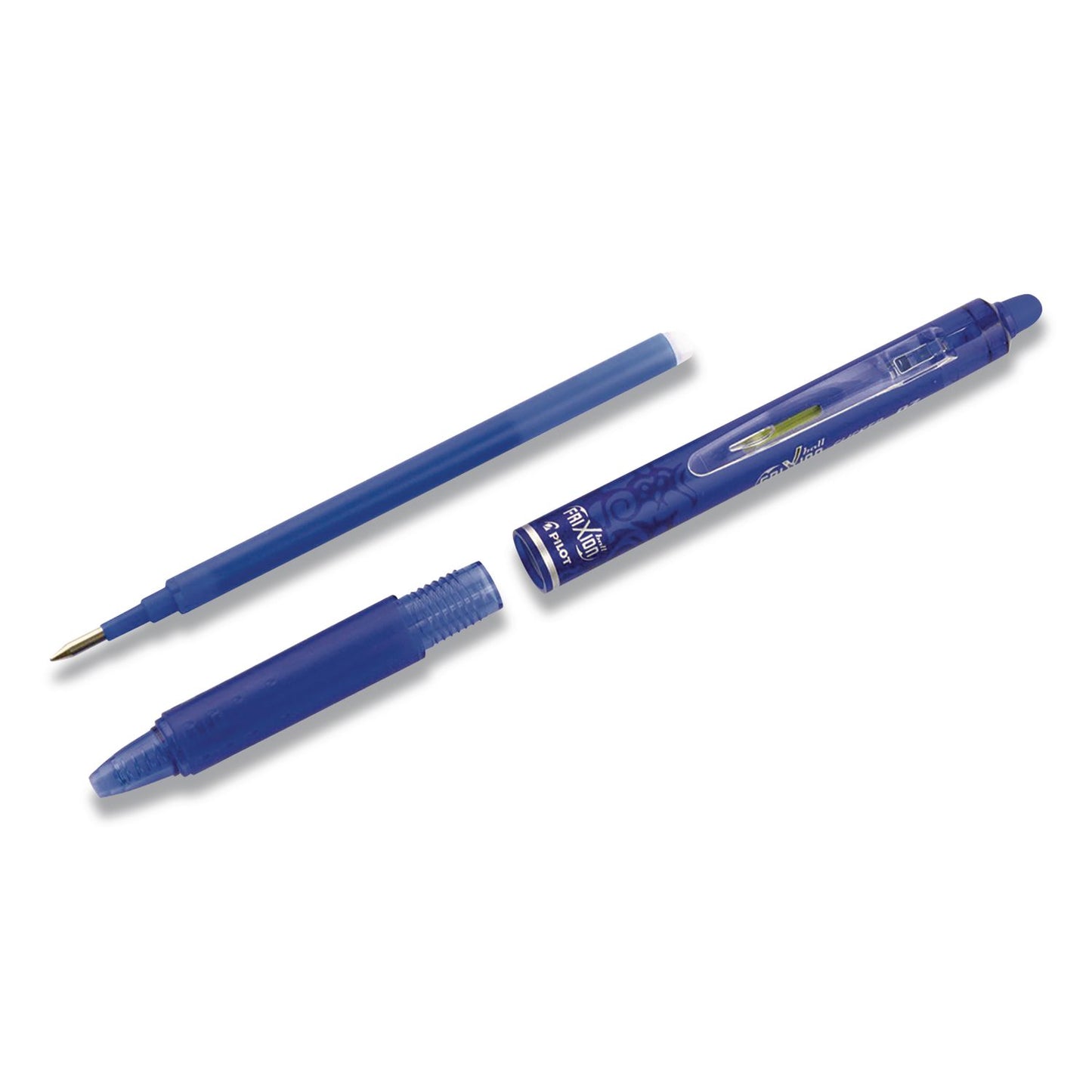 Pilot® FriXion Ball Clicker Erasable Gel Pen, Retractable, Fine 0.7 mm, Assorted Ink and Barrel Colors, 7/Pack (PIL31472)