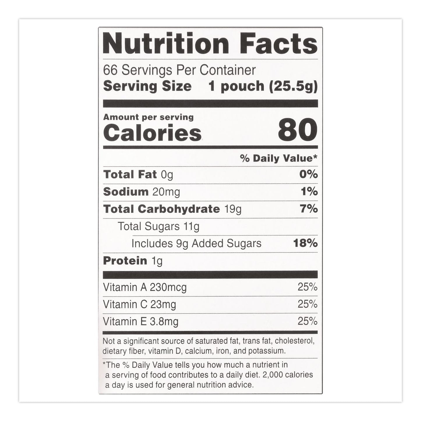 Welch's® Mixed Fruit Snacks Club Size, 0.8 oz Packet, 66/Box (WEL24328406)
