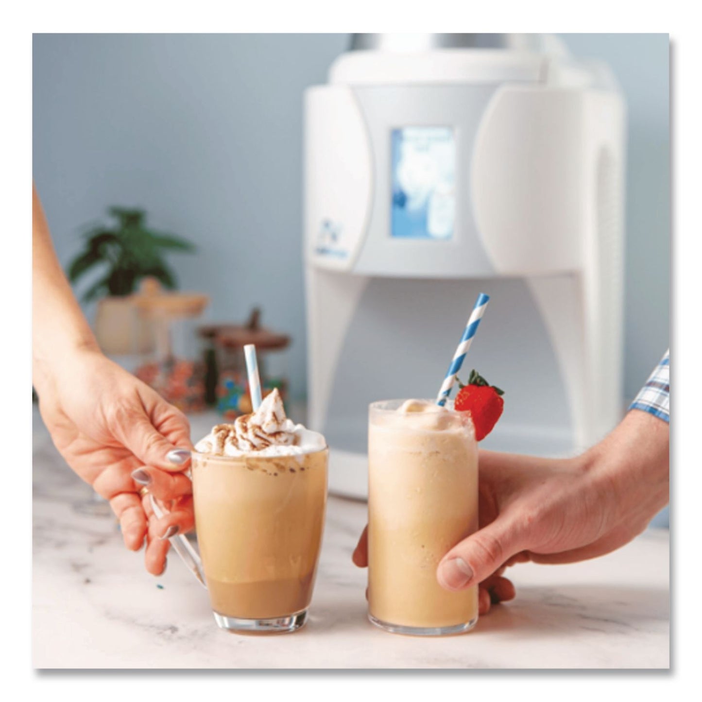 ColdSnap® Display Rack, Holds 36 Pods, 9 x 17.25 x 11.25, White/Brown (CDS101993)