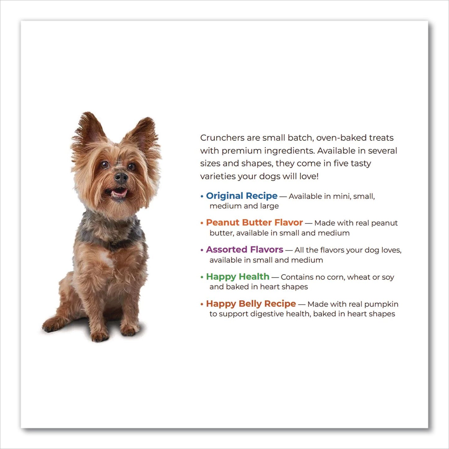 Kent® Blue Seal Crunchers Small Batch Dog Treats, Assorted Flavors, 4 lb Bag (KTE596866)