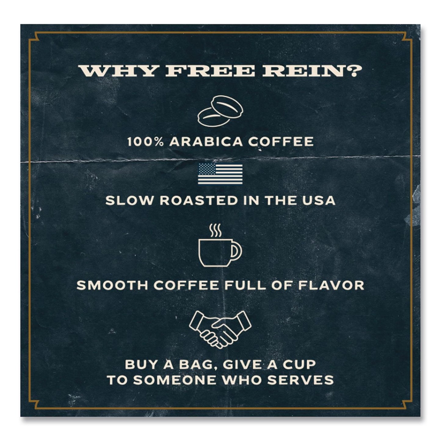 Free Rein Whole Bean Coffee, Homestead, 12 oz Bag (RENFRE36401)