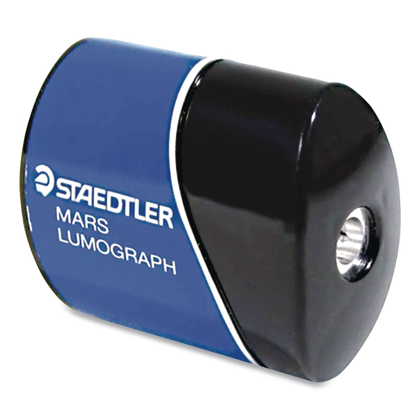 Staedtler® Mars Lumograph Manual Pencil Sharpener, 2.5", Blue (STD511100BKA6)