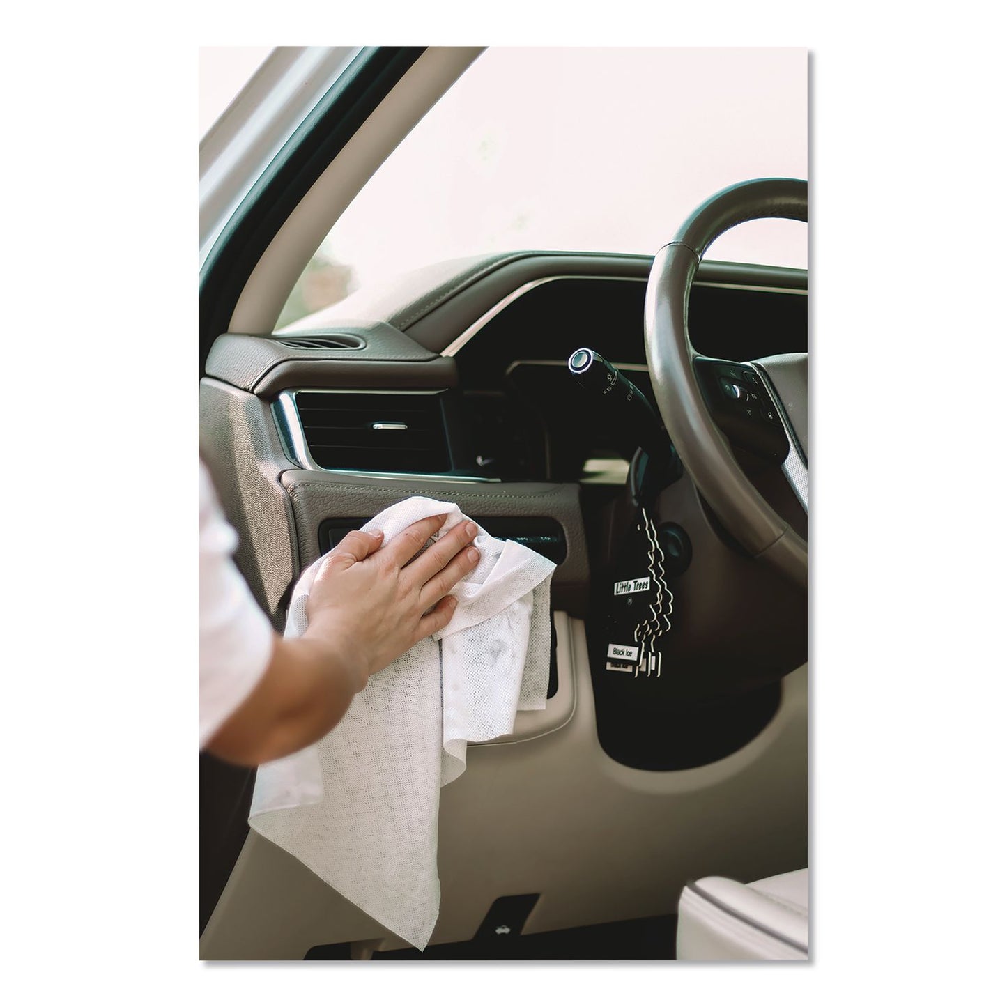 Crocodile Cloth® Auto Cleaning Cloths, 10 x 15, White, 100/Pack (DIL6930100)