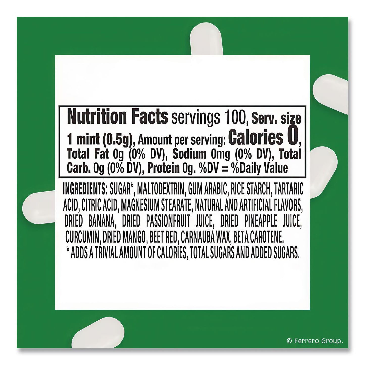 Tic Tac® Breath Mints, Freshmint, 1 oz Bottle, 12 Bottles/Box (TICFEU00771)