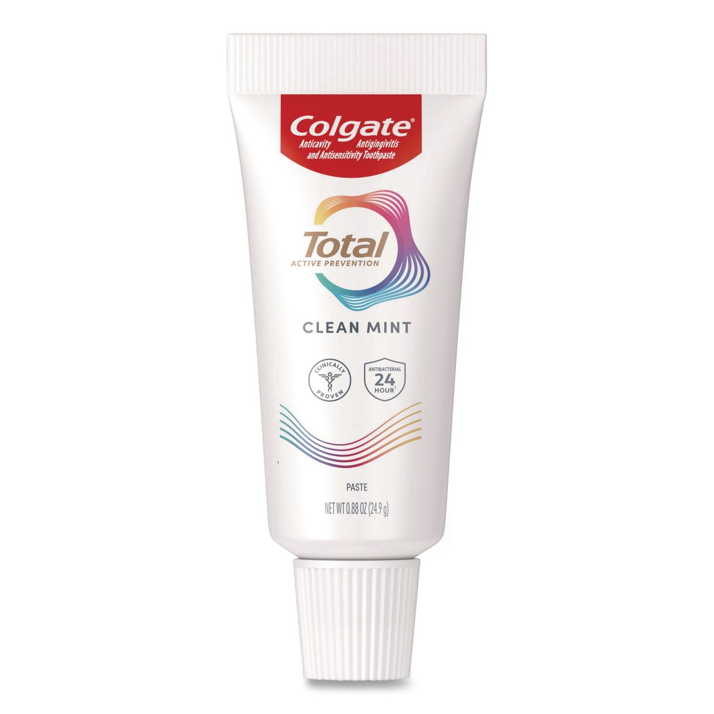 Colgate® Total Toothpaste, Coolmint, 0.88 oz, 24/Carton (CPC61044324)