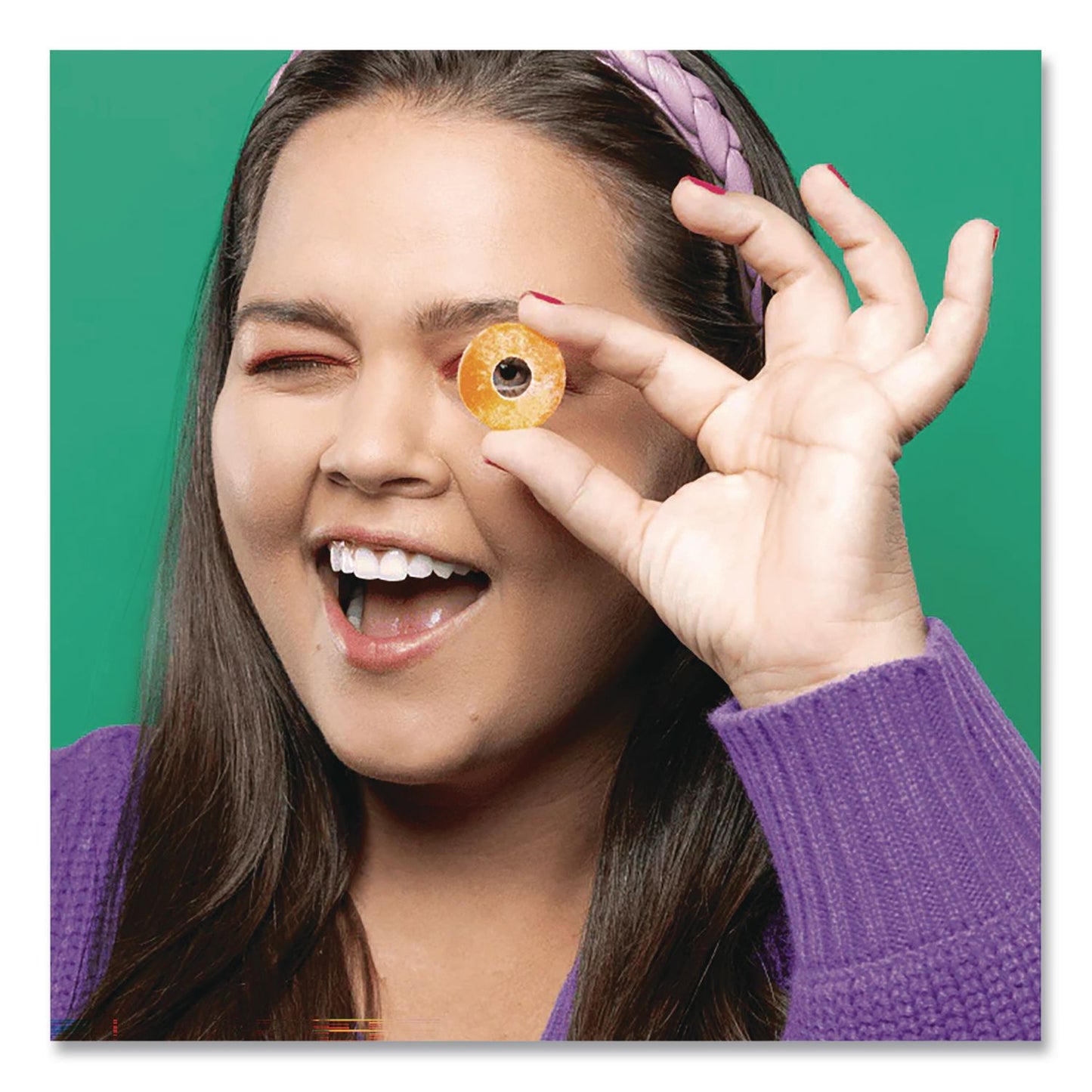 Smart Sweets® Peach Rings Candy, 1.8 oz Packet, 12/Box (MRWSMW20055)