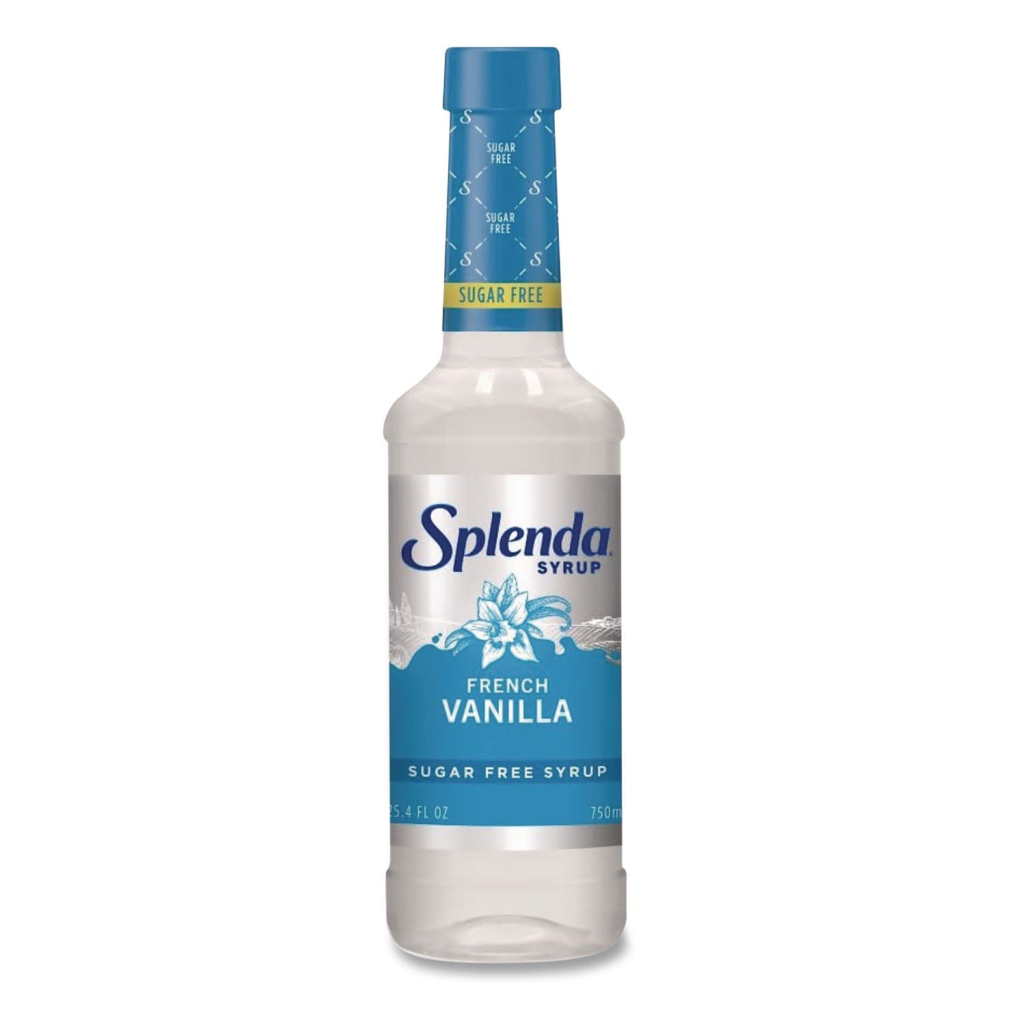 Splenda® Sugar-Free Coffee Syrup, French Vanilla, 25.4 oz Bottle, 6/Carton (SNHHFP00583)
