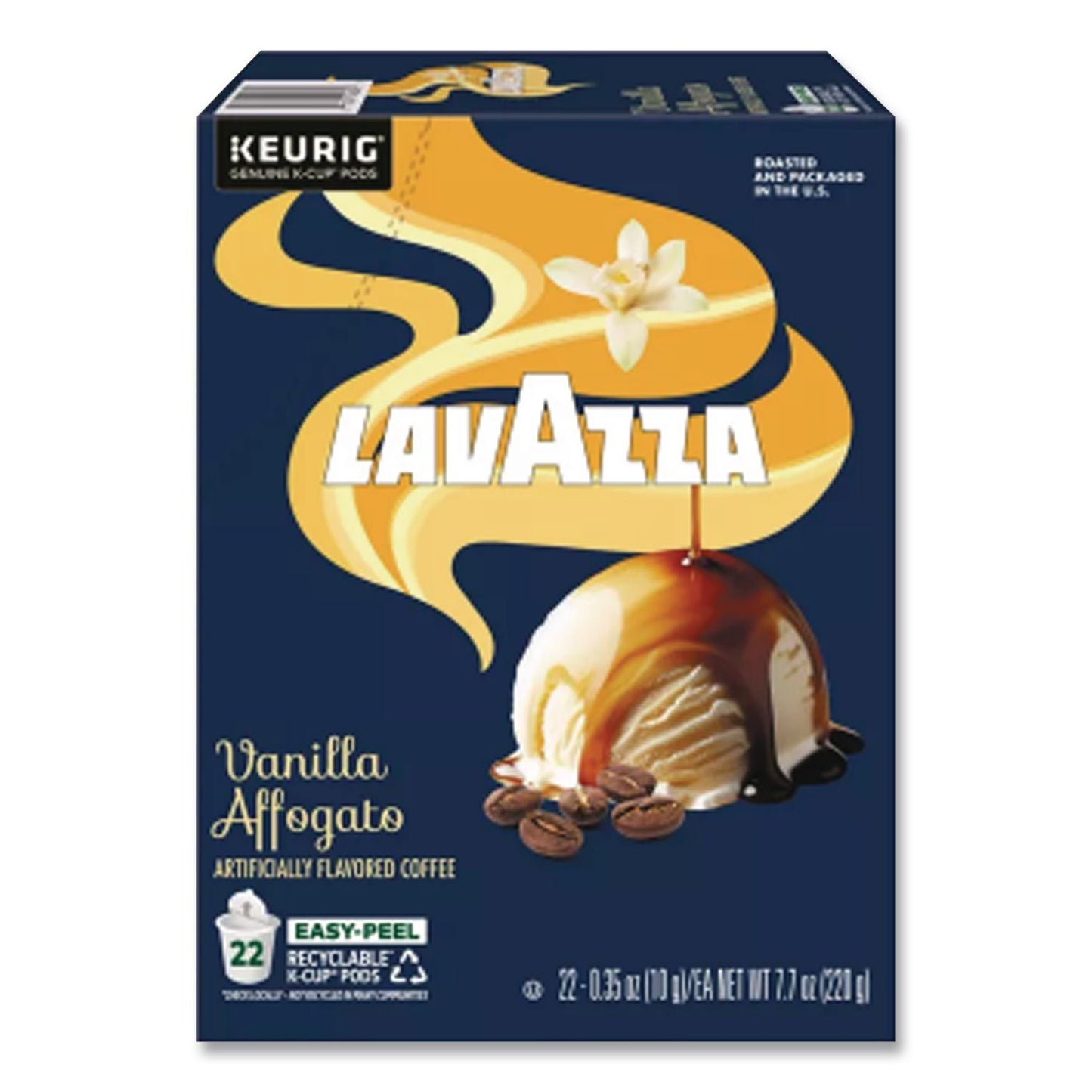 Lavazza Vanilla Affogato Coffee K-Cup, 22/Box (LAV5000384733)