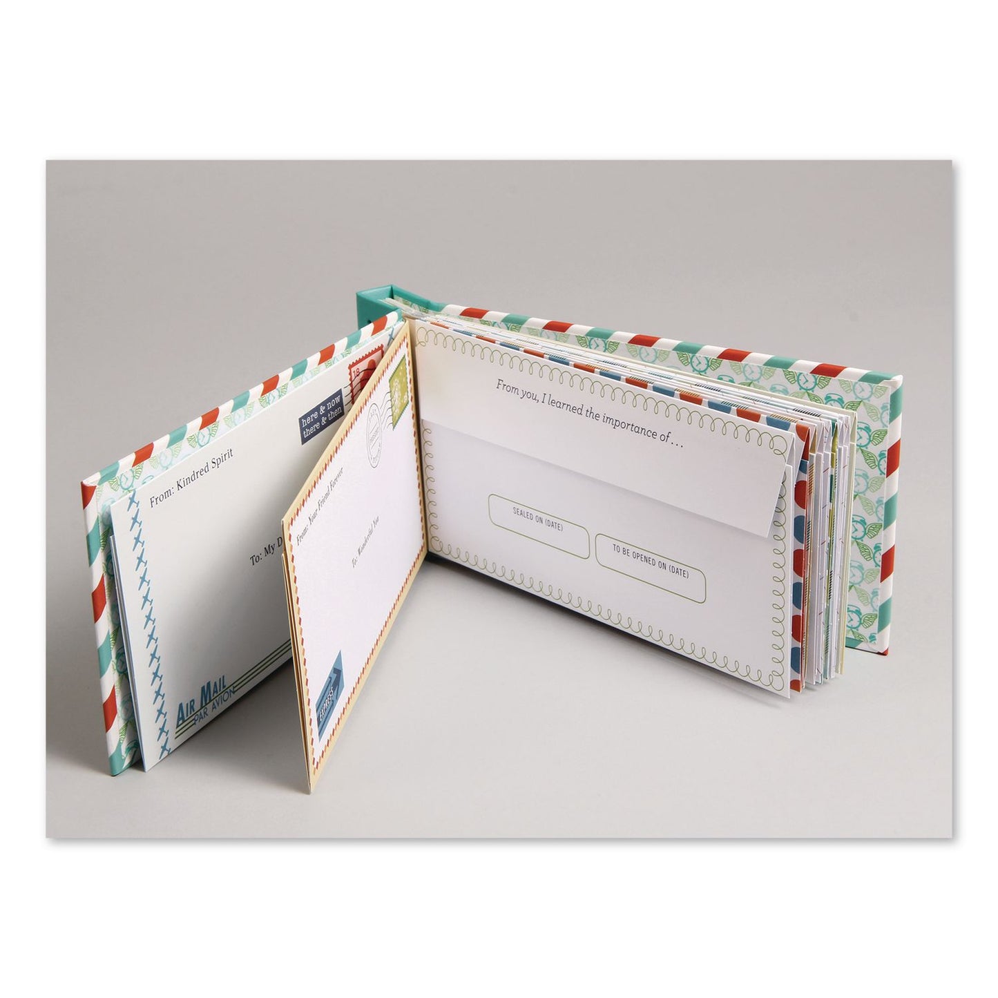 CHRONICLE BOOKS Guided Journal: Letters to My Friend, Multicolor Cover, (12) 4.25 x 8 Sheets (CHB978145215943)