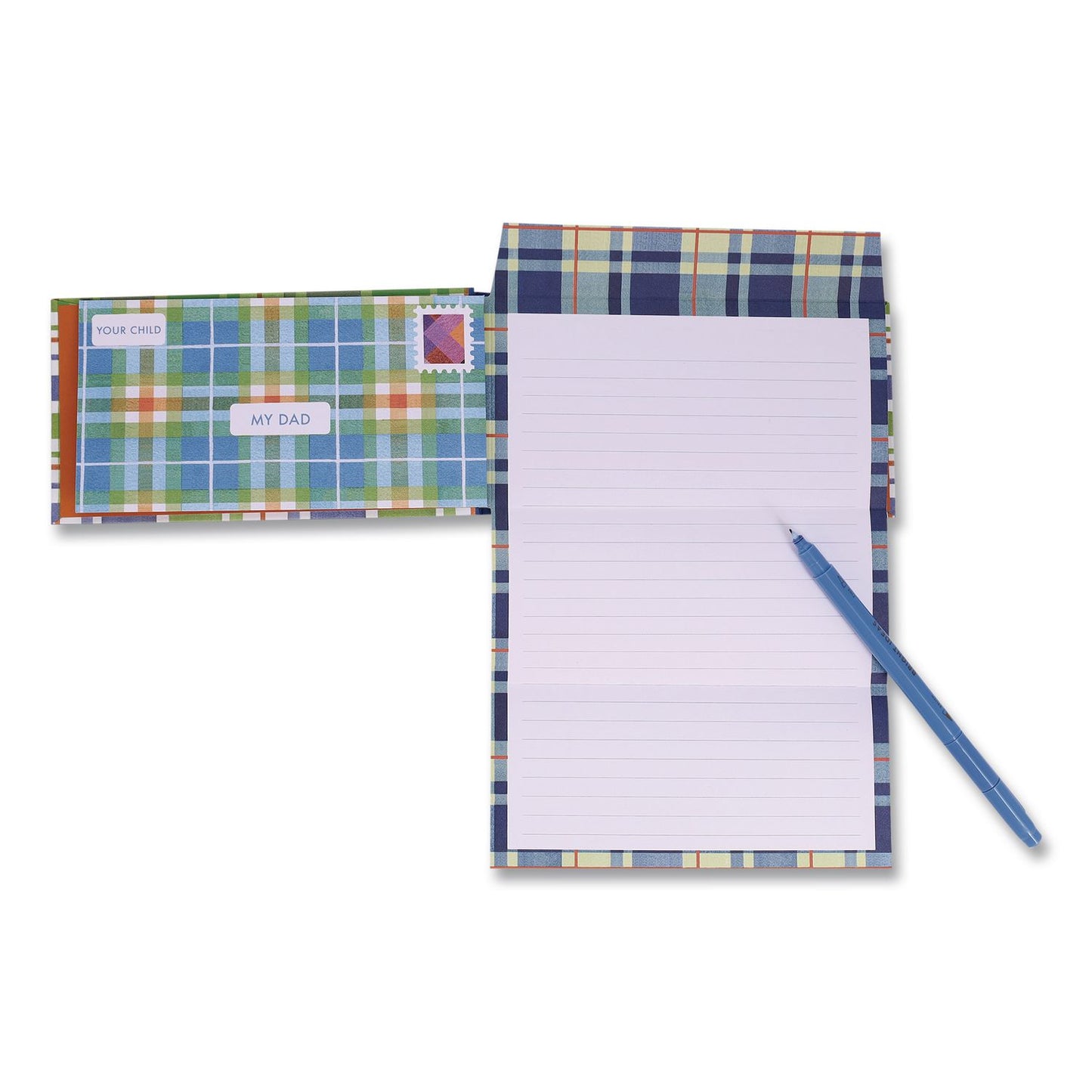 CHRONICLE BOOKS Guided Journal: Letters to My Dad, Multicolor Cover, (12) 3.5 x 7.75 Sheets (CHB978179723146)