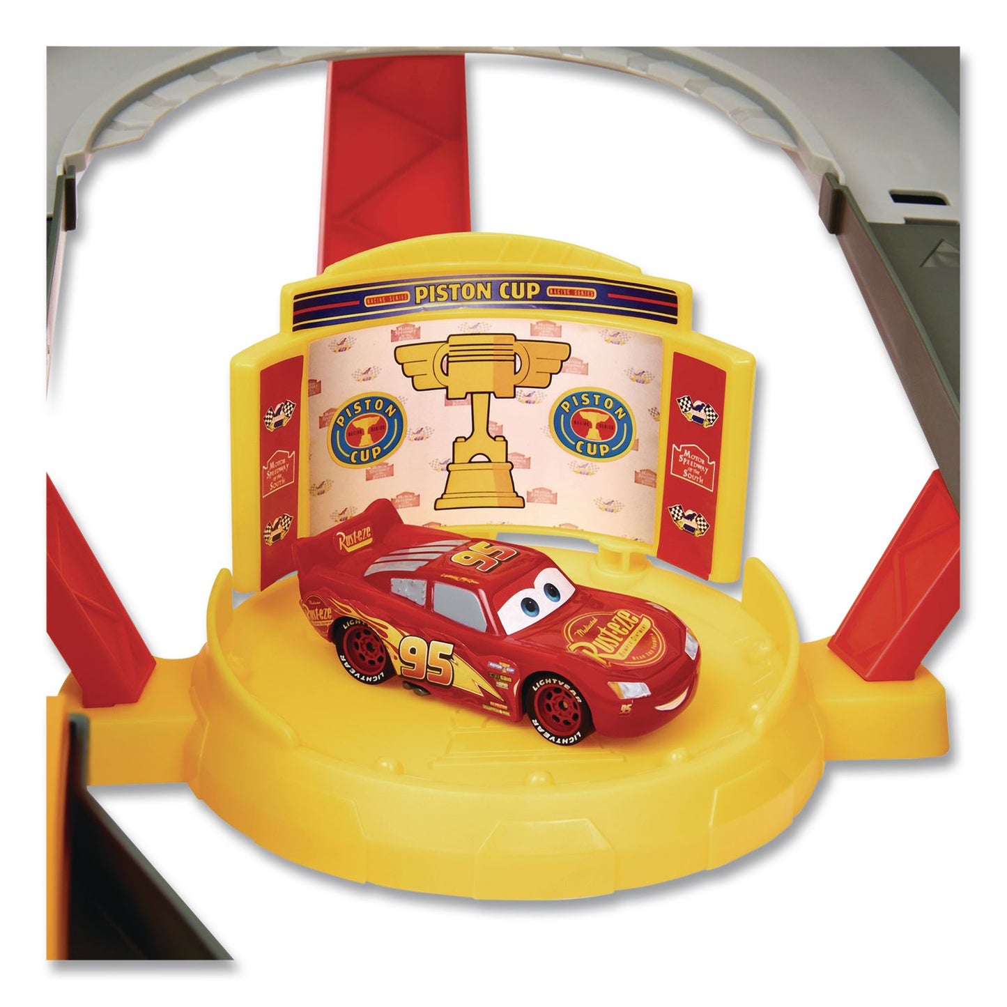 Disney PIXAR Cars Piston Cup Action Speedway Playset, Ages 4 and Up (MTTHPD81)