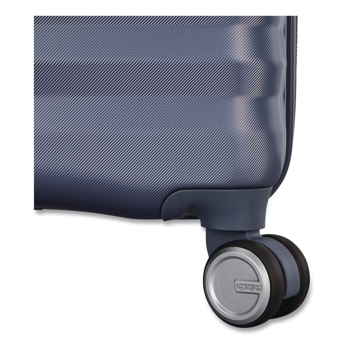 AMERICAN TOURISTER Color Vault Hardside Spinner Suitcase Set, 11 x 11 x 24, Slate Blue (SML153951E264)