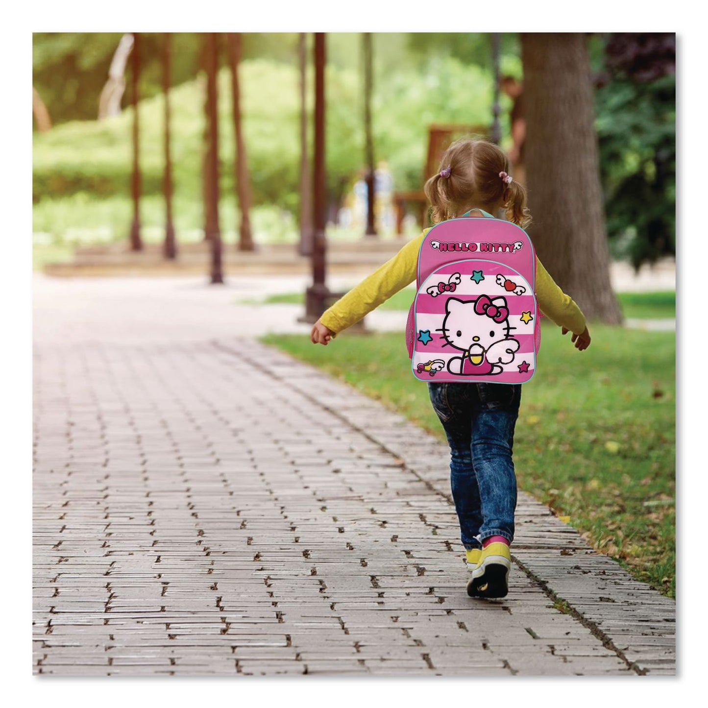 Accessory Innovations Hello Kitty Backpack, 12 x 5 x 16, Pink (AEIB24HK60583RS)