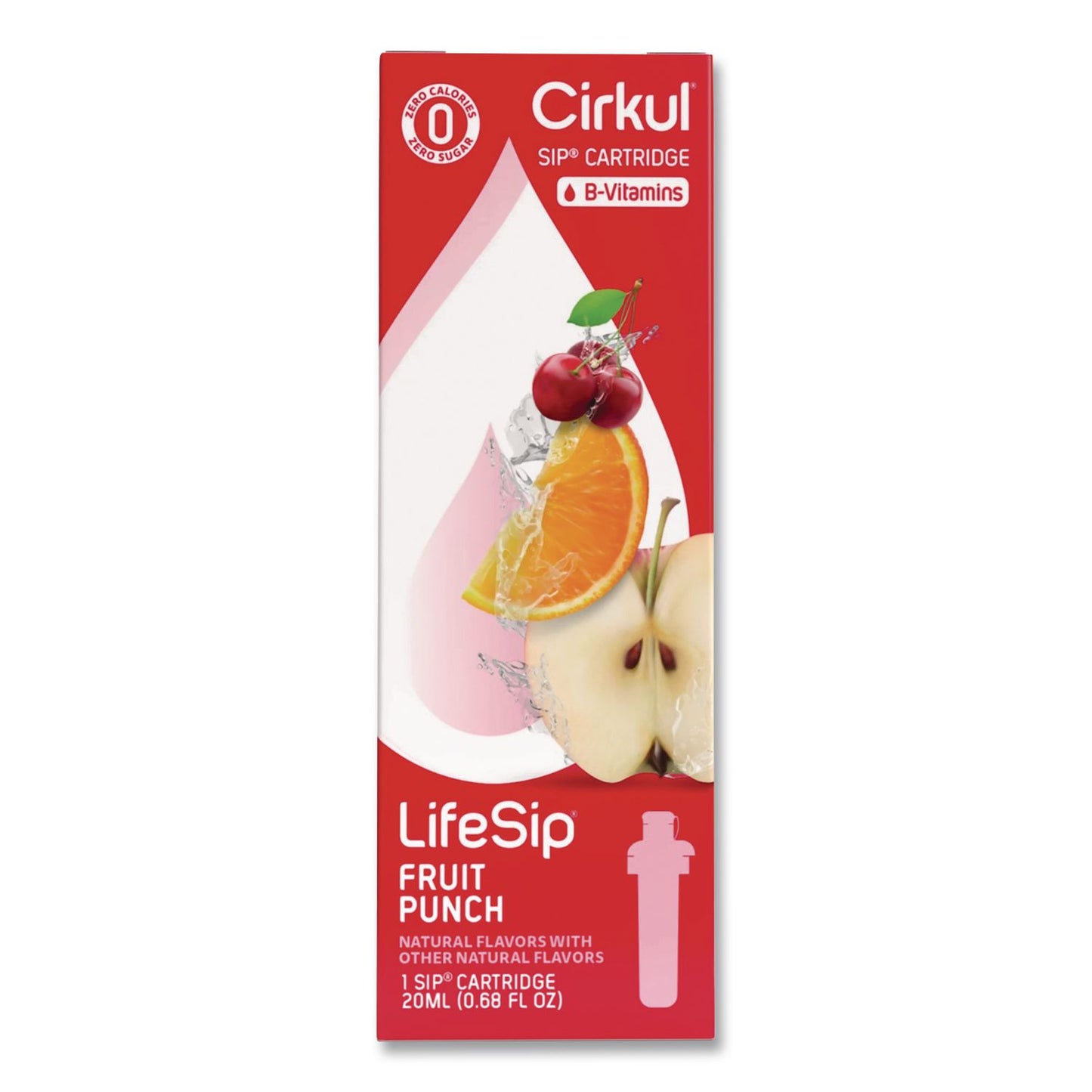 Cirkul® LifeSip Flavor Cartridge, Sugar-Free Fruit Punch (CIR850021373399)