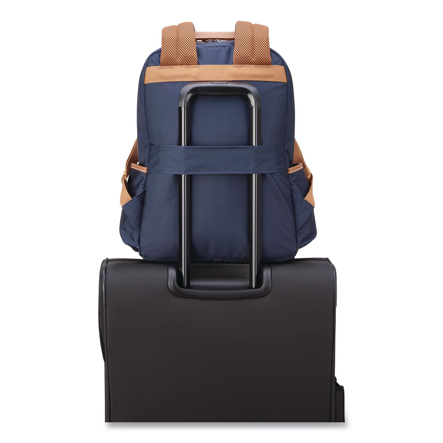 DELSEY PARIS Flanerie Laptop Backpack, Fits Devices Up to 15.9", 13.5 x 7.25 x 16.5, Navy (DSY40303160002)