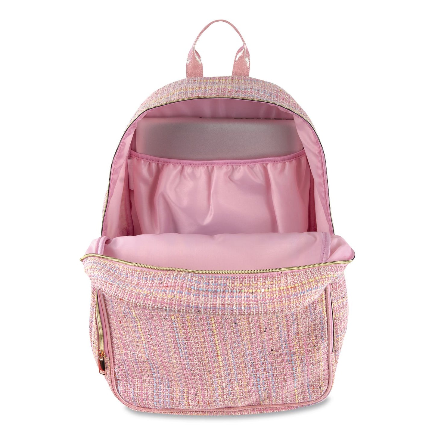 Jessica Simpson Laptop Backpack, Fits Devices Up to 16", 12.5 x 6 x 17, Pink (JSS4060STA)