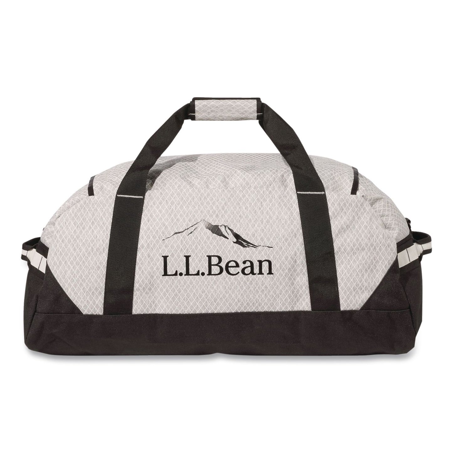 L.L.Bean® Adventure 27" Polyester Travel Duffel, 27 x 15 x 12.5, Heather Gray Diamond (LLB52187055324)