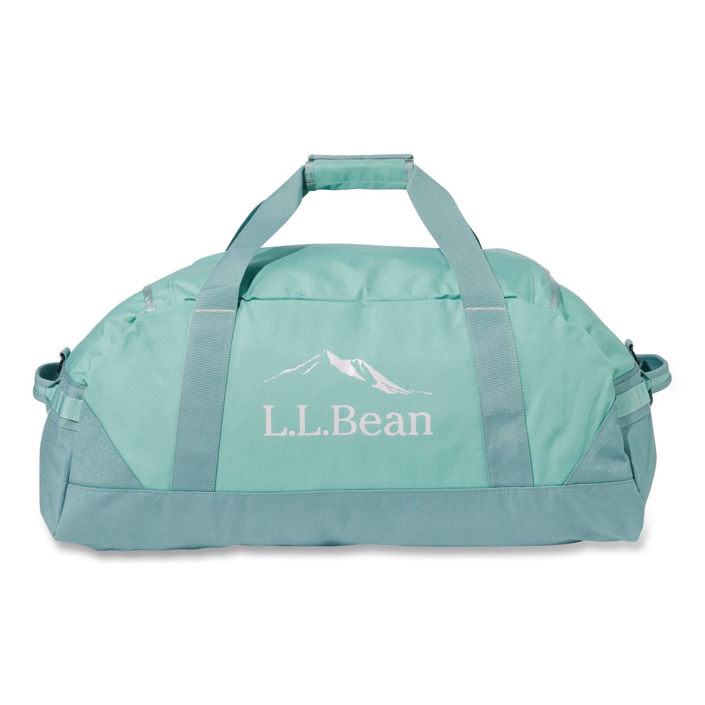 L.L.Bean® Adventure 27" Polyester Travel Duffel, 27 x 15 x 12.5, Soft Juniper/Mineral Blue (LLB52187055326)