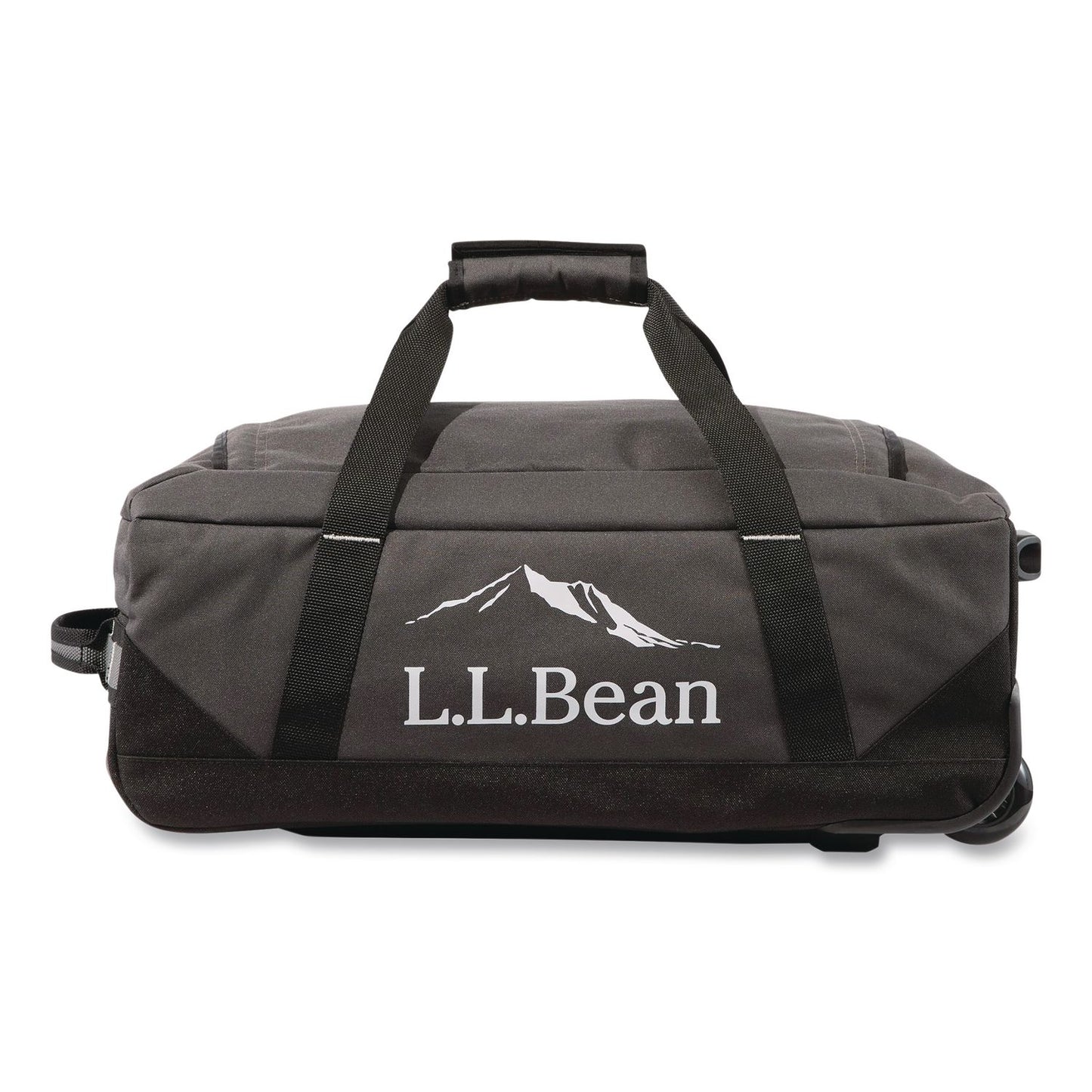 L.L.Bean® Adventure 22" Polyester Telescoping Carry-On Travel Duffel with Wheels, 22 x 12 x 9, Alloy Gray (LLB52071138374)