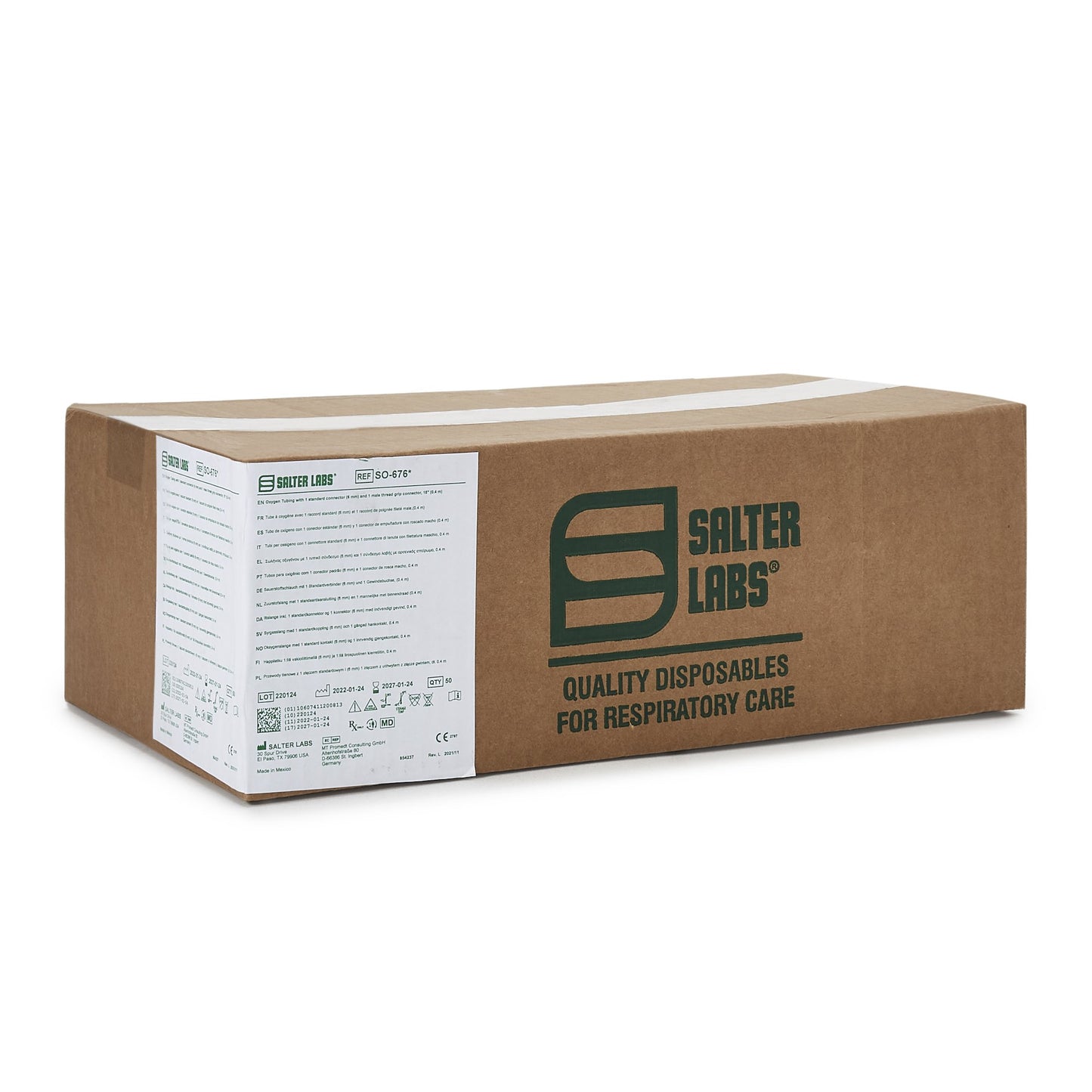 Salter Labs® Concentrator Humidifier Adapter Tubing Salter Labs® (701486_CS)