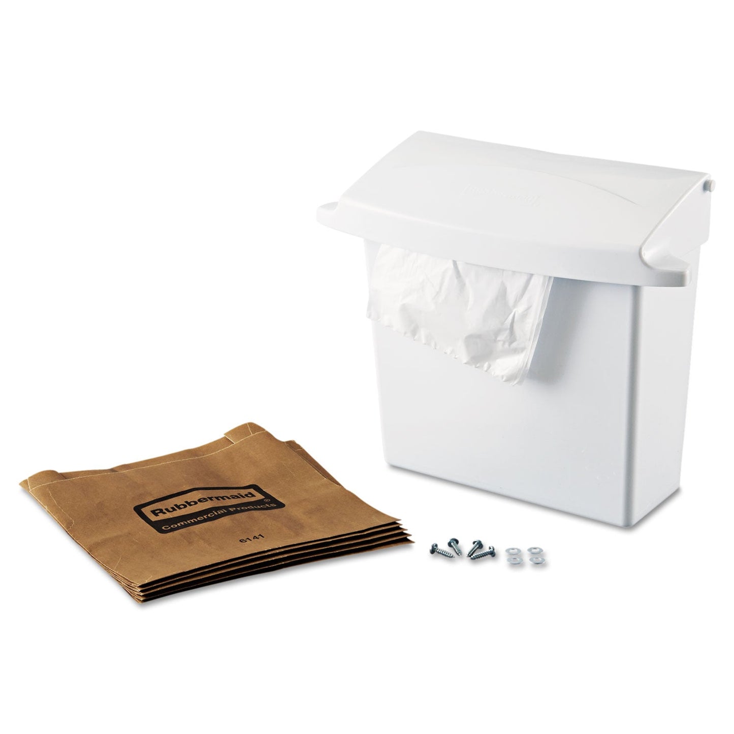 rubbermaid-sanitary-napkin-receptacle-with-rigid-liner-num-6140wh_2