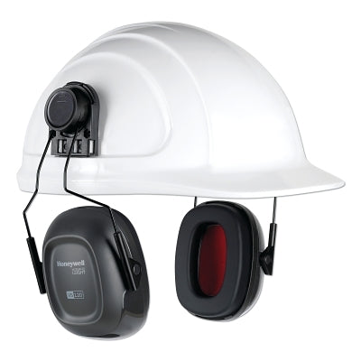 Honeywell VeriShield™ 100 Series Passive Earmuffs, 24 dB, Black, Hard Hat, VS120H (154-1035121-VS)