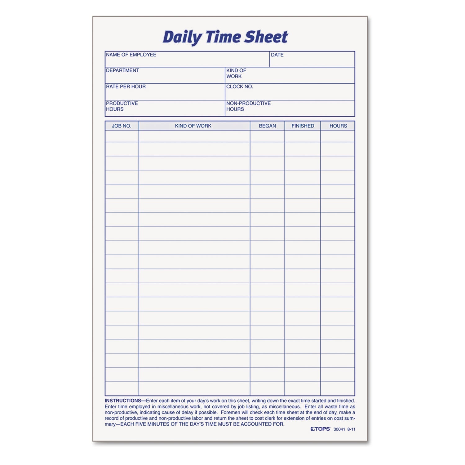tops-daily-time-and-job-sheets-num-top30041_1