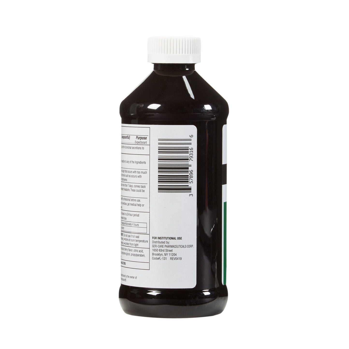 Geri-Care® Cold and Cough Relief 100 mg / 5 mL Strength Liquid 16 oz. (703056_CS)