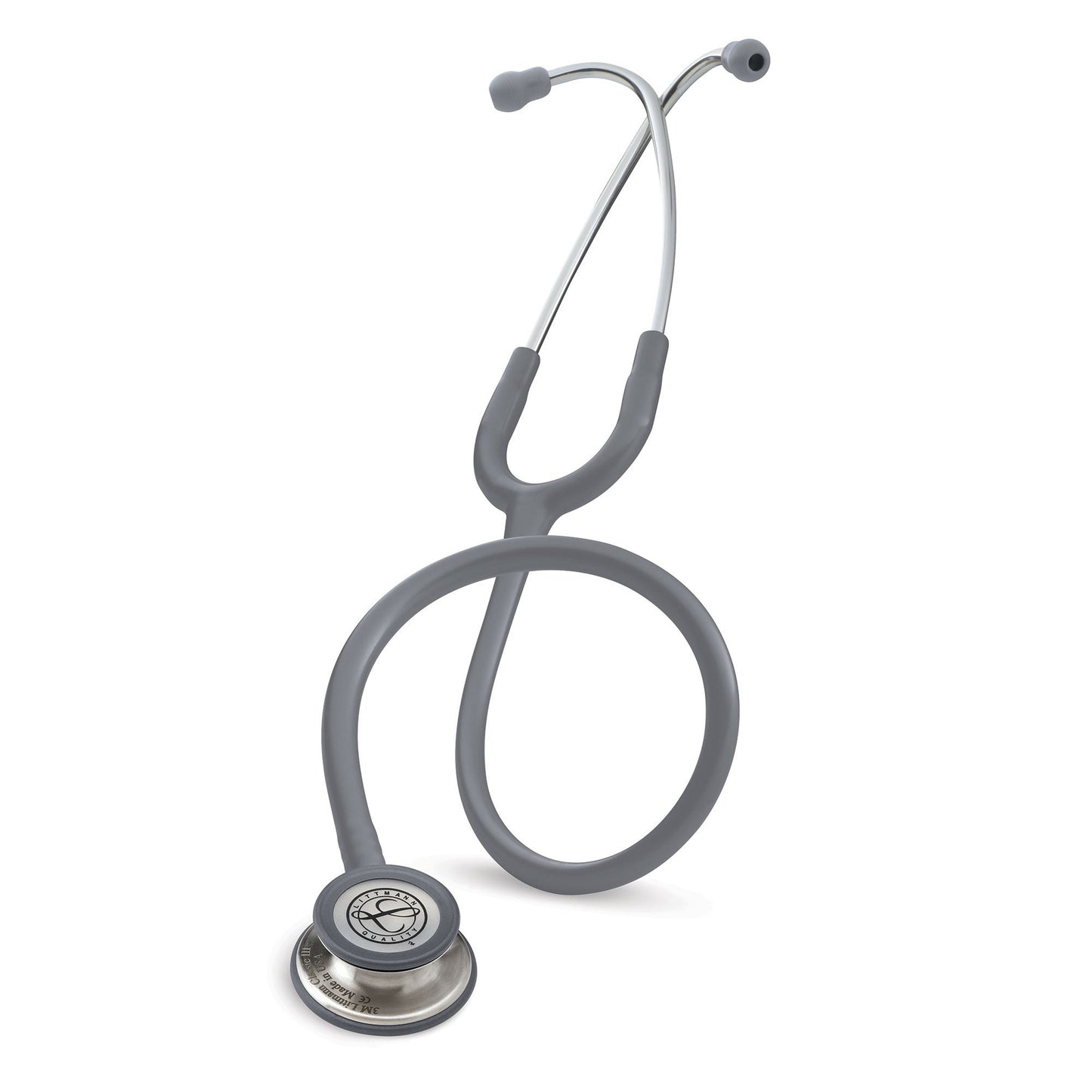 3M™ Littmann® Classic III™ Clinician Stethoscope Gray 1-Tube 27 Inch Tube Convertible Chestpiece (980121_EA)