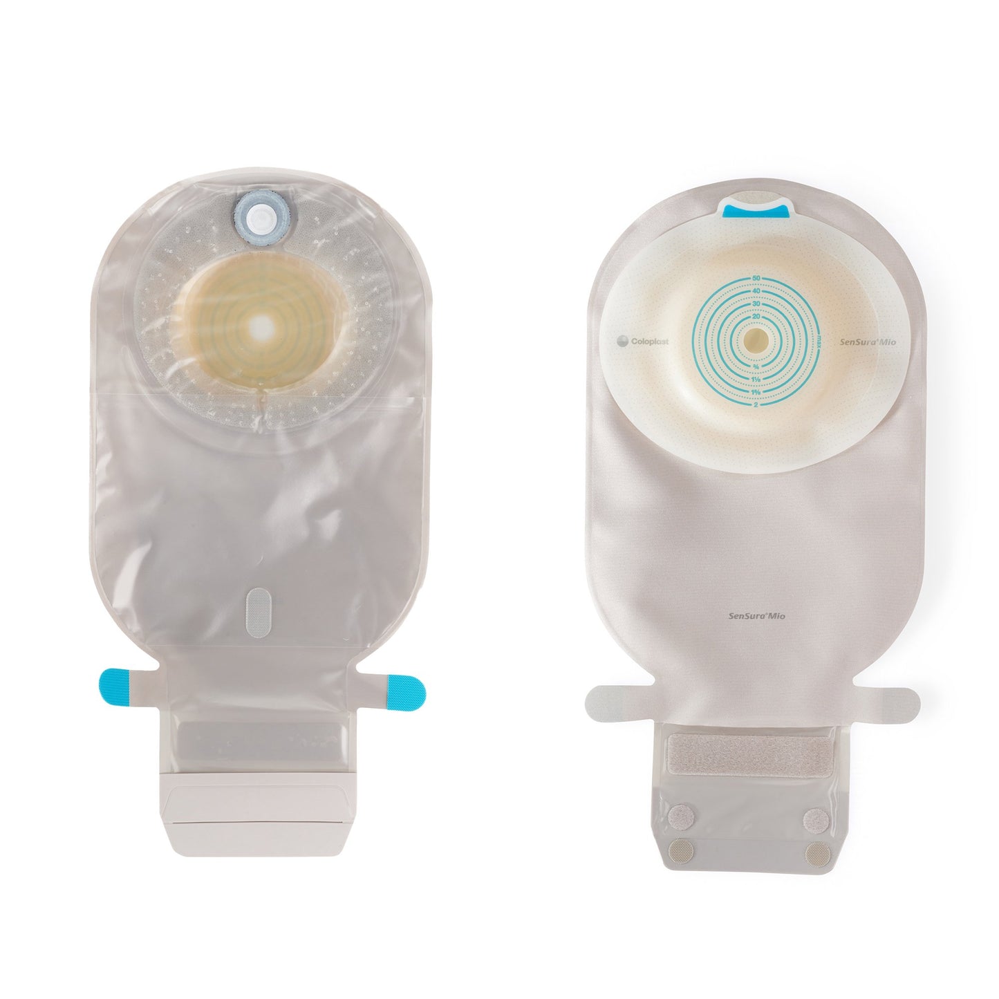 SenSura® Mio Convex Ostomy Pouch One-Piece System 11 Inch Length, Maxi Soft Convex, Trim to Fit 3/8 to 2 Inch Stoma Drainable (995396_BX)