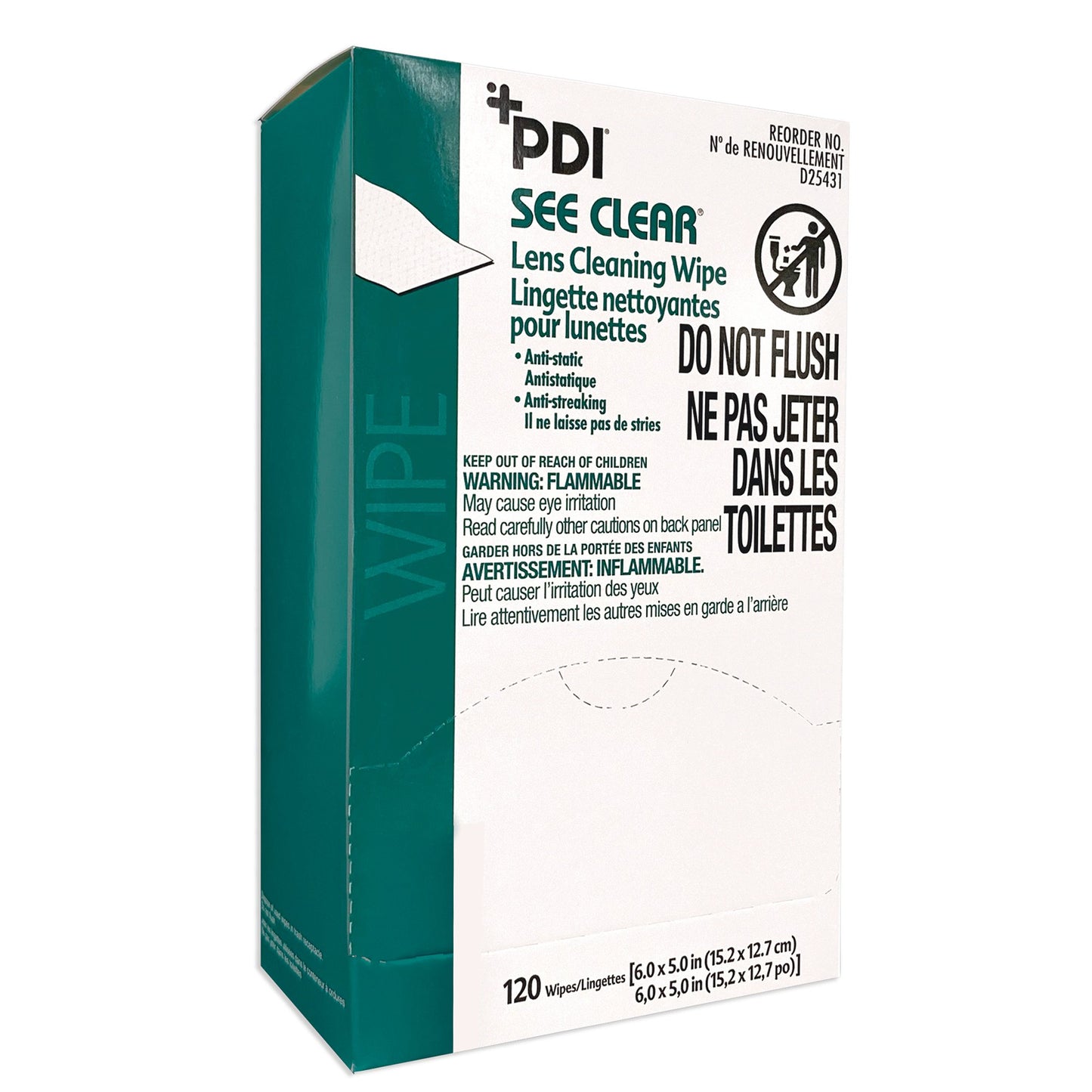 See Clear® Lens Cleaning Wipe (286830_BX)