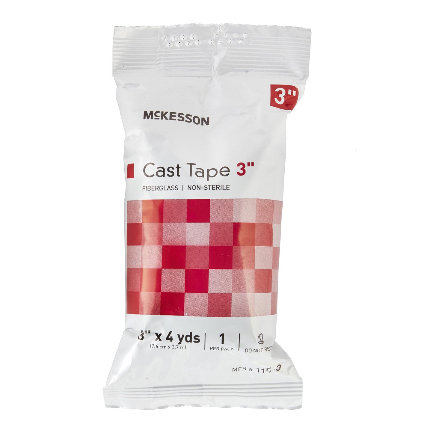McKesson Cast Tape 3 Inch X 12 Foot Fiberglass White (733690_BX)
