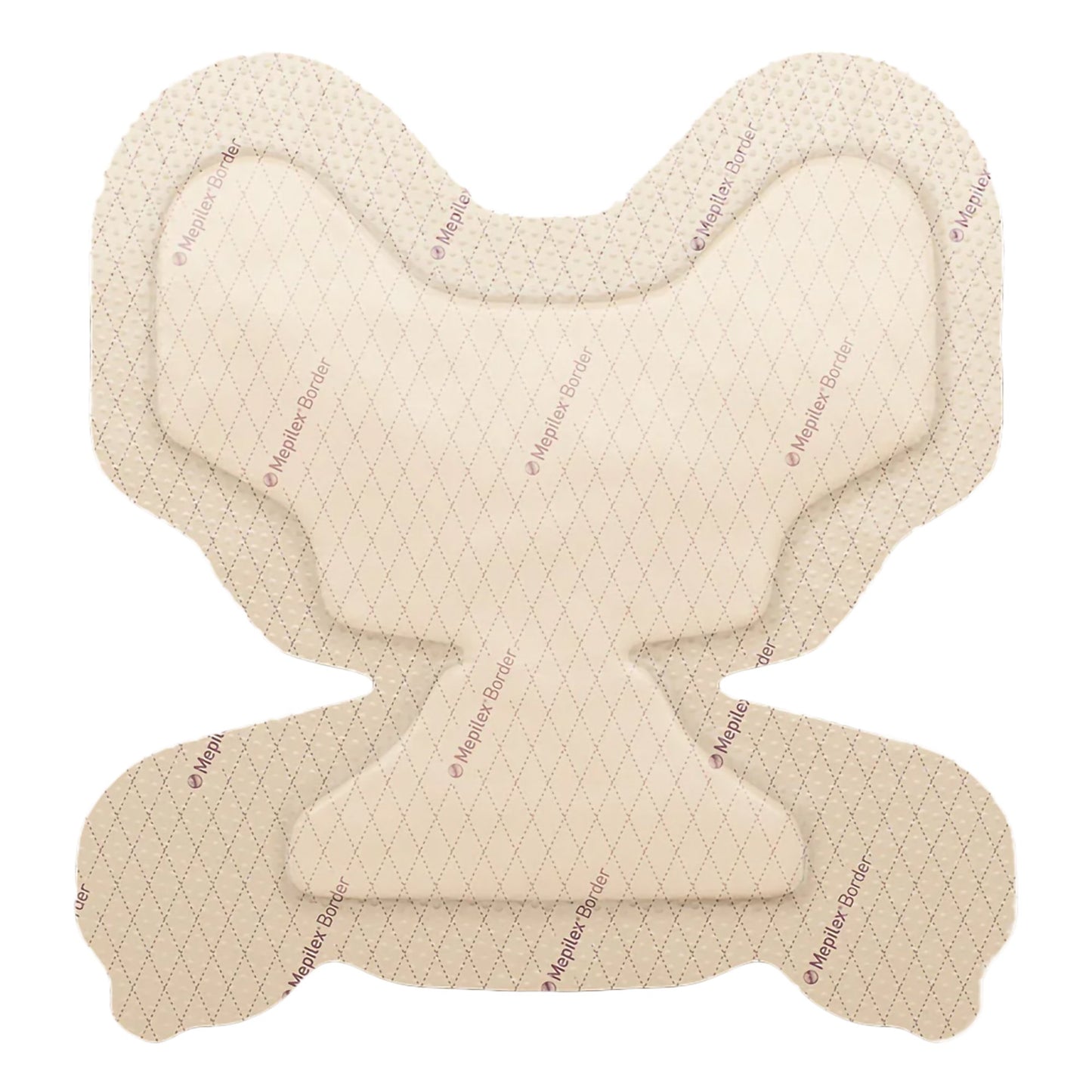 Mepilex® Border Heel Foam Dressing 8-3/5 X 9 Inch With Border Film Backing Silicone Adhesive Heel Sterile (1061939_CS)