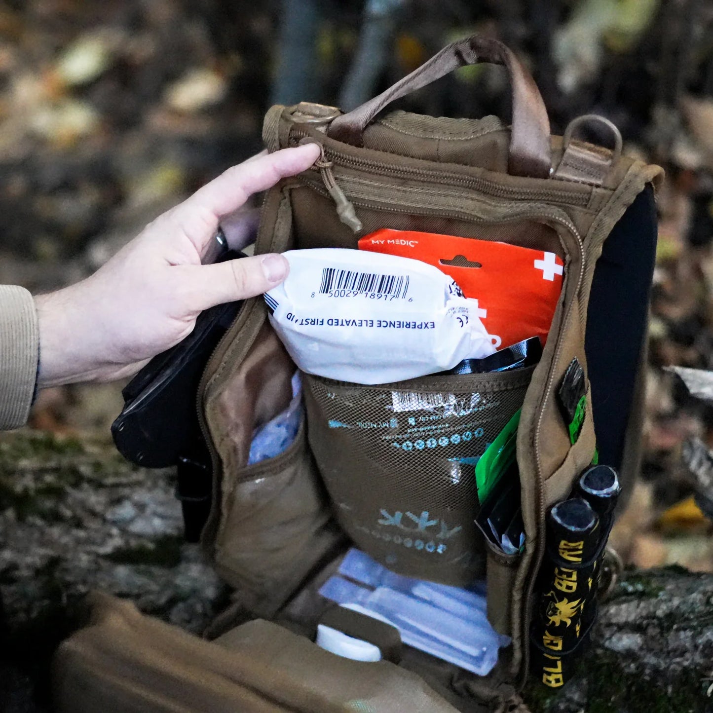 My Medic™ RECON Pro First Aid Kit Red Nylon Backpack (1207724_EA)