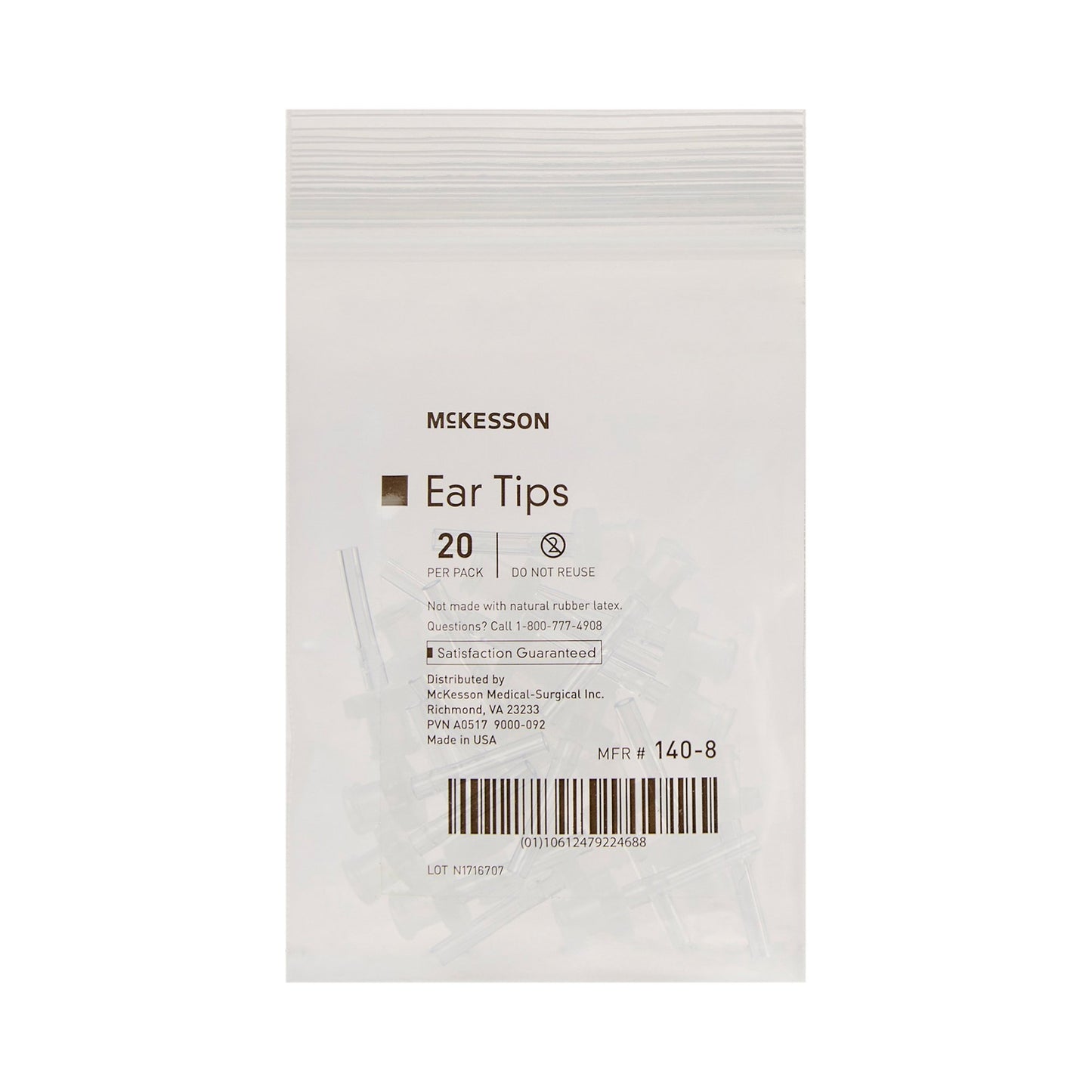 McKesson Ear Tips For Ear Wash System (1068692_CS)