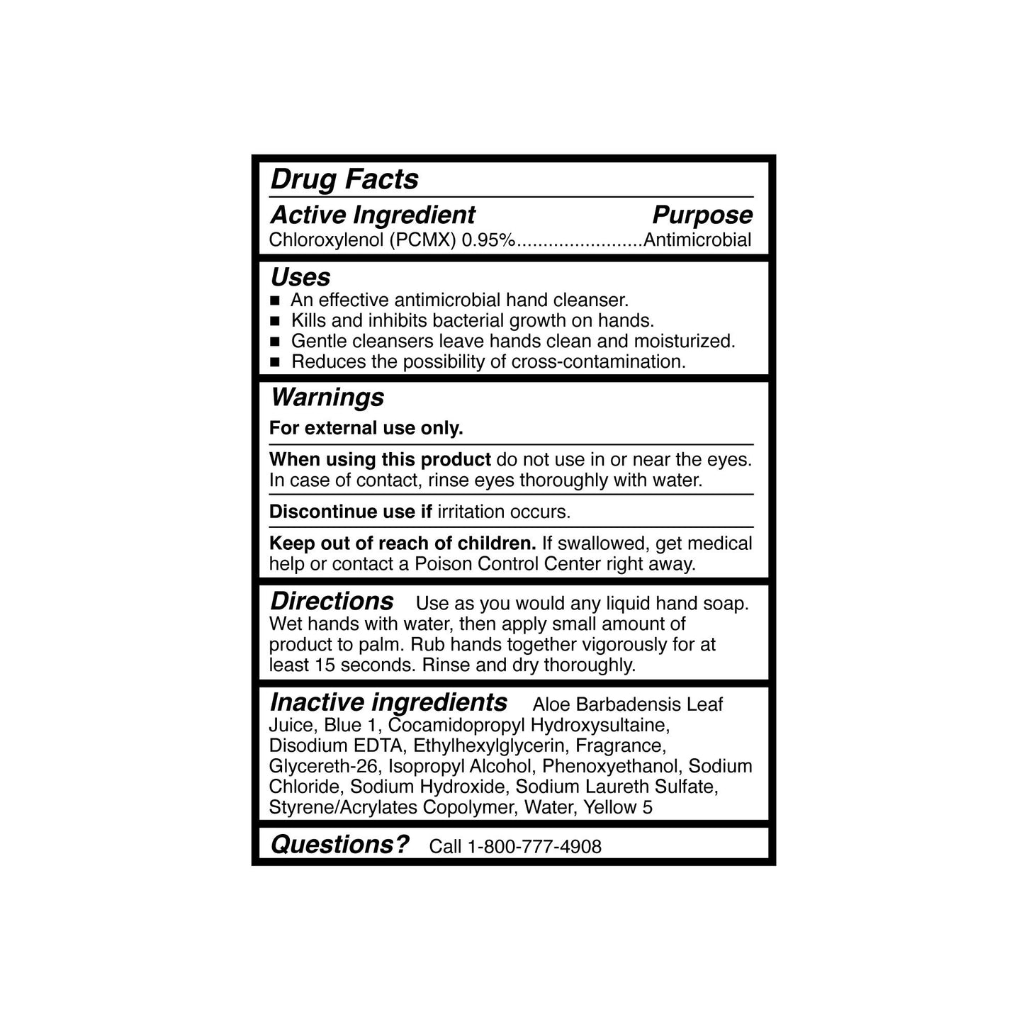 McKesson Antimicrobial Soap Lotion 1,000 mL Dispenser Refill Bag Herbal Scent (468273_EA)