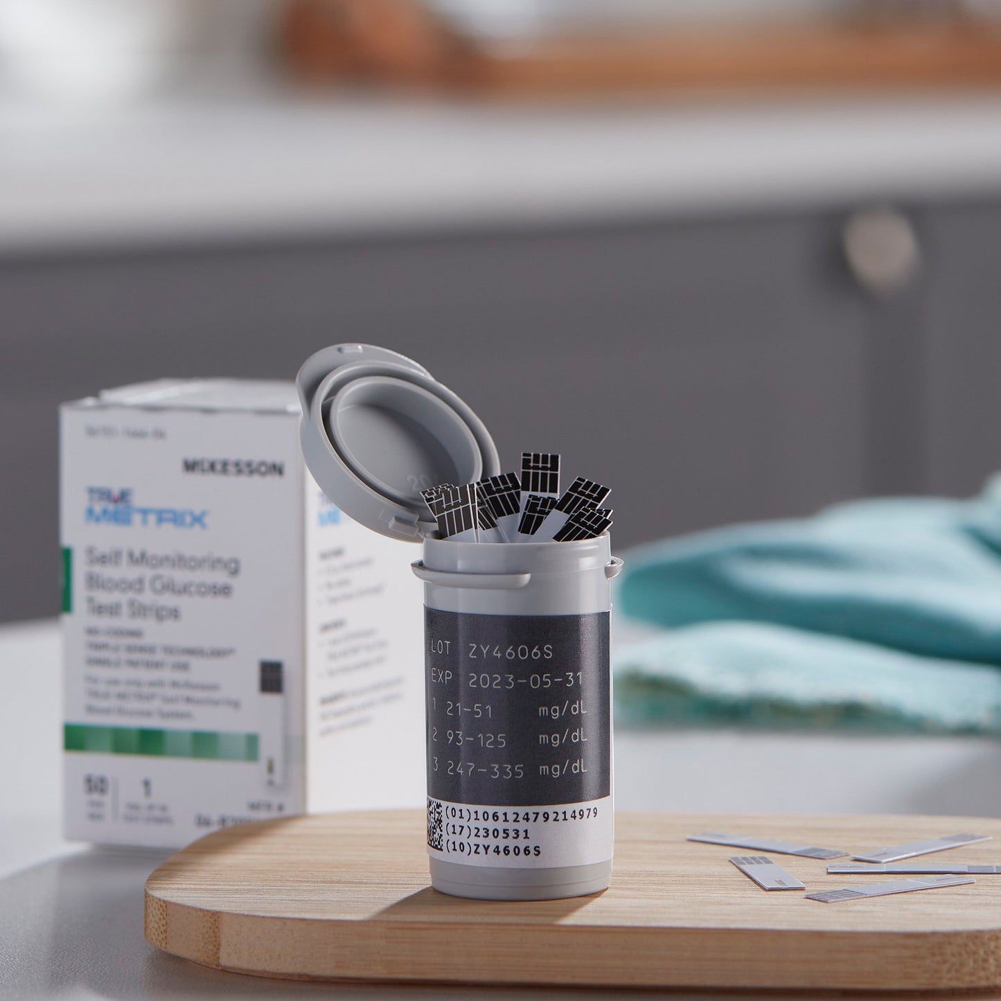 McKesson TRUE METRIX® Blood Glucose Test Strips 50 Strips per Pack (960300_BX)