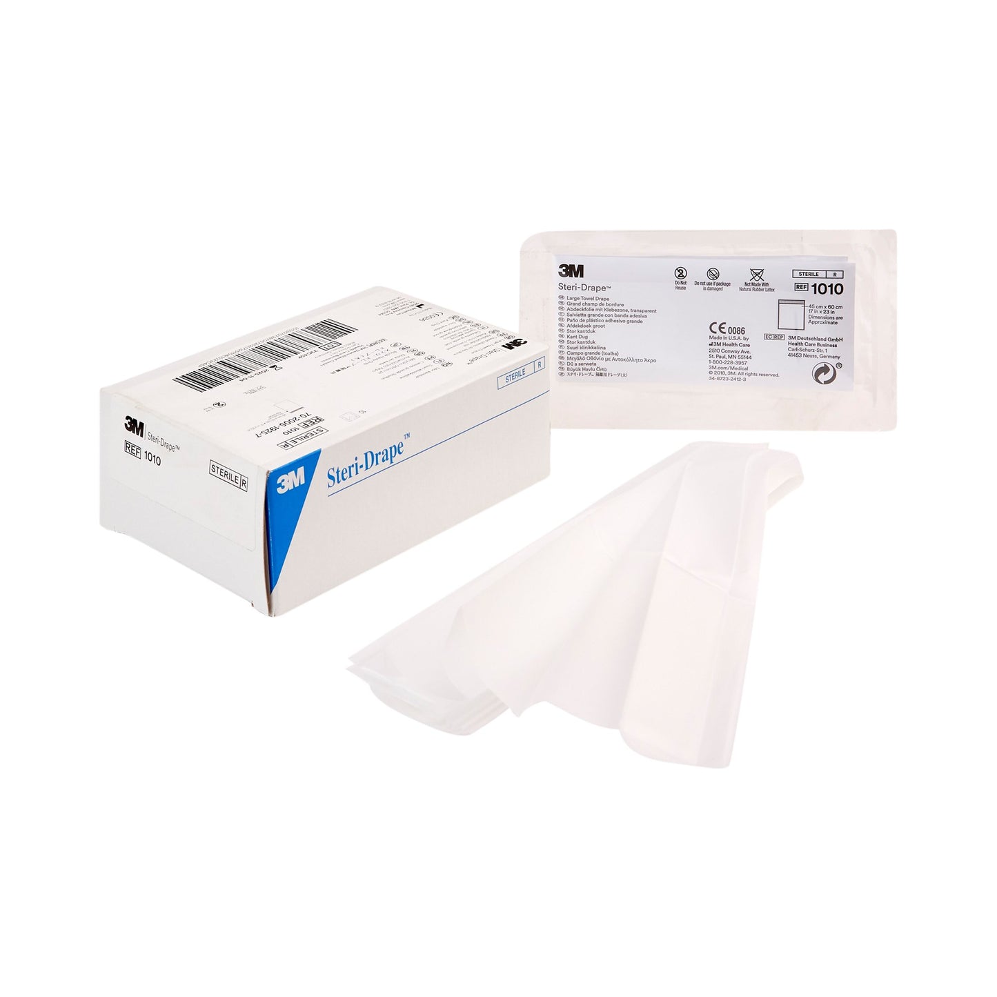 3M™ Steri-Drape™ General Purpose Drape Large Towel Drape 17 W X 23 L Inch Sterile (5714_CS)